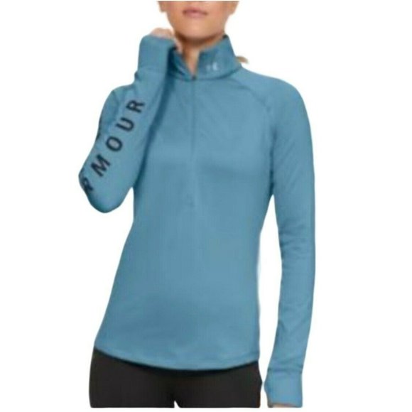 Under Armour Tops - Under Armour Women's Cozy Graphic 1/2 Zip Pullover Size Medium